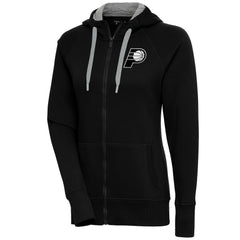 NBA - Indiana Pacers Antigua Women's Brushed Metallic Victory Full-Zip Hoodie - Black