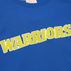 Mitchell & Ness - Golden State Warriors Hardwood Classics There and Back Pullover Sweatshirt - Royal