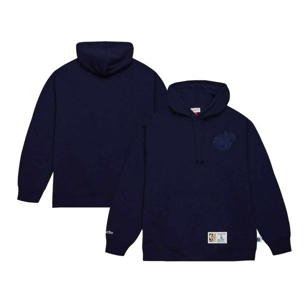 Mitchell & Ness - Dallas Mavericks Hardwood Classics Tonal Pullover Hoodie - Navy