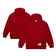 Mitchell & Ness - Chicago Bulls Hardwood Classics Tonal Pullover Hoodie - Red