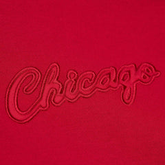 Mitchell & Ness - Chicago Bulls Hardwood Classics Tonal Pullover Hoodie - Red