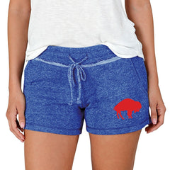 Buffalo Bills Concepts Sport Women's Mainstream Terry Lounge Shorts Royal - NFL