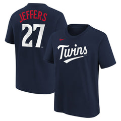 Ryan Jeffers Minnesota Twins Nike Youth Name & Number T-Shirt Online