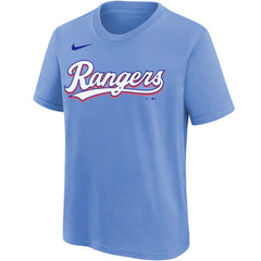 Jose Leclerc Texas Rangers Nike Youth Name & Number T-Shirt Lifestyle