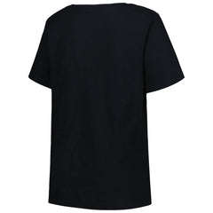 NBA - Memphis Grizzlies Profile Women's Plus Size Arch Over Logo V-Neck T-Shirt - Black