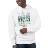 Philadelphia Eagles Starter Unisex Throwback Name Drop Pullover Hoodie White - NFL