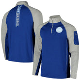 Chicago Cubs New Era Father's Day Raglan Quarter-Zip Top Near Me