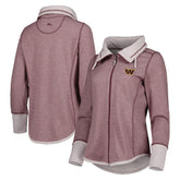 Washington Commanders Women's Sport Sun Fade Full-Zip Sweatshirt Burgundy - Tommy Bahama