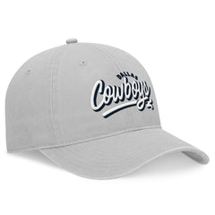 Dallas Cowboys Women's Rustic Kickoff Adjustable Hat Gray - Fanatics