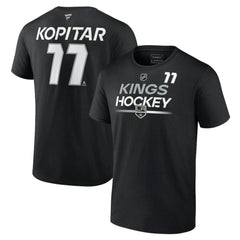Anze Kopitar Los Angeles Kings - Fanatics Authentic Pro Prime Name & Number T-Shirt Black