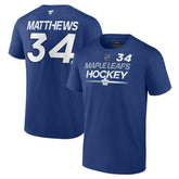 Auston Matthews Toronto Maple Leafs - Fanatics Authentic Pro Prime Name & Number T-Shirt Blue