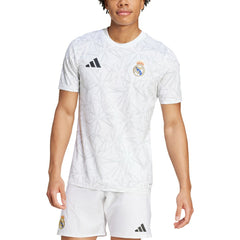 Adidas Real Madrid 2024/25 Pre-Match Top - White