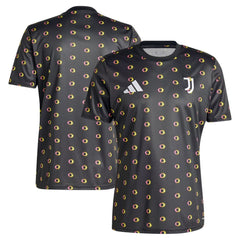 Adidas Juventus 2024/25 Slim Fit Pre-Match Top - Black