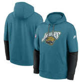 Jacksonville Jaguars Throwback Alternate Logo Team Issue Club Pullover Hoodie Teal - Nike
