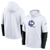 Minnesota Vikings Alternate Logo Club Pullover Hoodie White - Nike