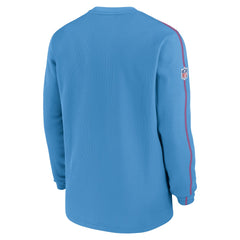Tennessee Titans Alternate Logo Coach Long Sleeve Top Light Blue - Nike