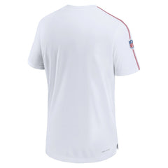 New York Giants Sideline Alternate Logo Coach Performance Top White - Nike