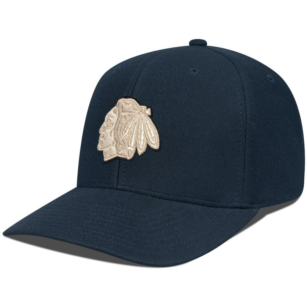 Chicago Blackhawks Levelwear Fusion Lefty Hat Black