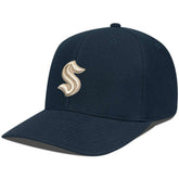 Seattle Kraken Levelwear Fusion Lefty Hat Black