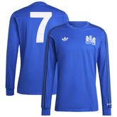 Adidas Manchester United x George Best Originals Lifestyler Long Sleeve Jerseys - Blue