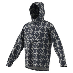 Adidas Manchester United 2024/25 Half-Zip Hoodie Windbreaker Jacket - Charcoal