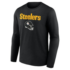 Alex Highsmith Pittsburgh Steelers Team Wordmark Player Name & Number Long Sleeve T-Shirt Black - NFL