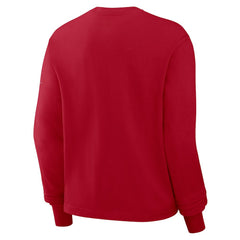 San Francisco 49ers Women's Boxy Long Sleeve T-Shirt Scarlet - Nike