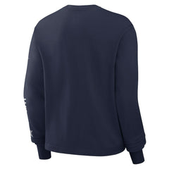Dallas Cowboys Women's Boxy Long Sleeve T-Shirt Navy - Nike