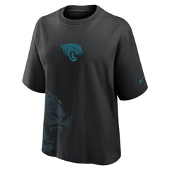 Jacksonville Jaguars Women's Boxy T-Shirt Black - Nike