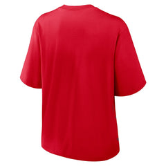 Kansas City Chiefs Women's Boxy T-Shirt Red - Nike