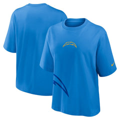 Los Angeles Chargers Women's Boxy T-Shirt Powder Blue - Nike
