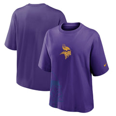 Minnesota Vikings Women's Boxy T-Shirt Purple - Nike