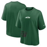 New York Jets Women's Boxy T-Shirt Green - Nike