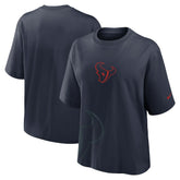 Houston Texans Women's Boxy T-Shirt Navy - Nike