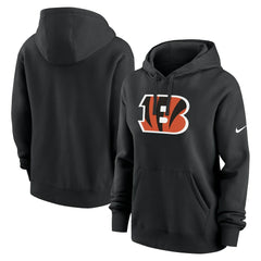 Cincinnati Bengals Women's Club Fleece Hoodie Black - Nike