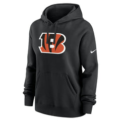 Cincinnati Bengals Women's Club Fleece Hoodie Black - Nike