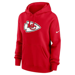 Kansas City Chiefs Women's Club Fleece Hoodie Red - Nike