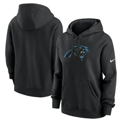 Carolina Panthers Women's Club Fleece Hoodie Black - Nike