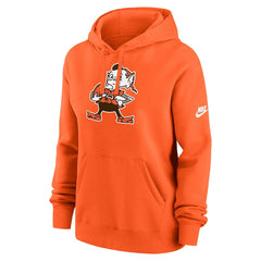 Cleveland Browns Women's Club Fleece Hoodie Orange - Nike