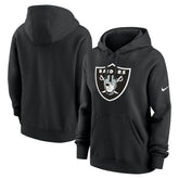 Las Vegas Raiders Women's Club Fleece Hoodie Black - Nike