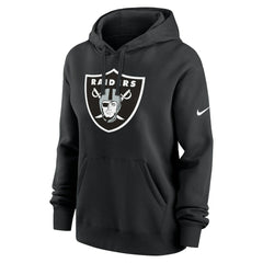 Las Vegas Raiders Women's Club Fleece Hoodie Black - Nike
