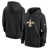 New Orleans Saints Women's Club Fleece Hoodie Black - Nike