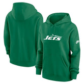 New York Jets Women's Club Fleece Hoodie Green - Nike