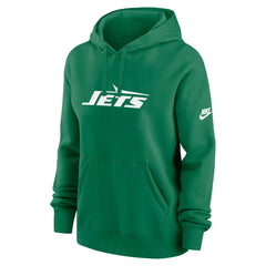 New York Jets Women's Club Fleece Hoodie Green - Nike