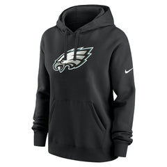 Philadelphia Eagles Women's Club Fleece Hoodie Black - Nike