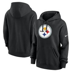 Pittsburgh Steelers Women's Club Fleece Hoodie Black - Nike