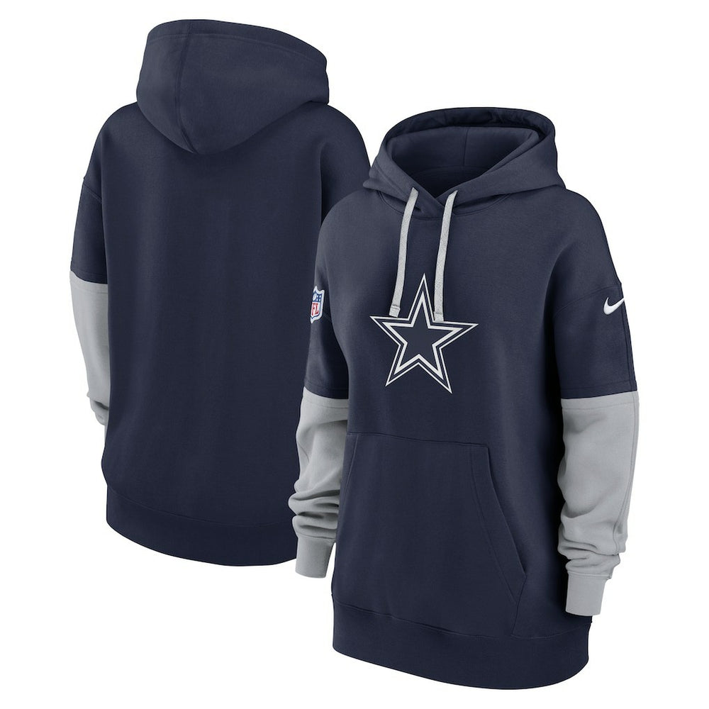 Dallas Cowboys Women's Sideline Essential Hoodie Navy - Nike