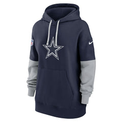 Dallas Cowboys Women's Sideline Essential Hoodie Navy - Nike