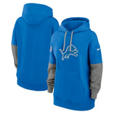 Detroit Lions Women's Sideline Essential Hoodie Blue - Nike