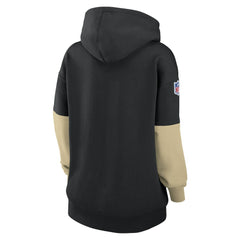 New Orleans Saints Women's Sideline Essential Hoodie Black - Nike